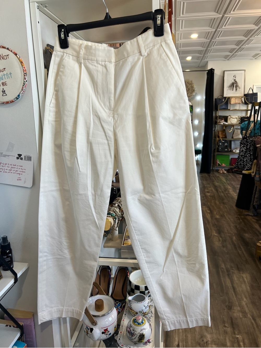 Everlane White chino pants